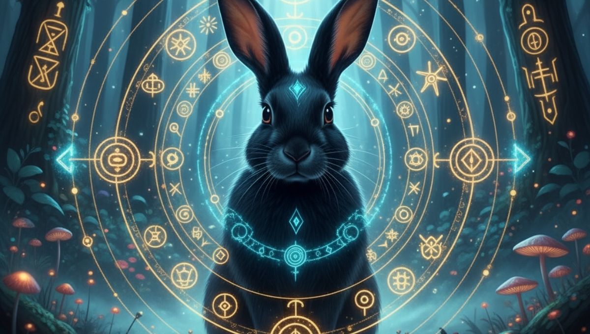 Black rabbits as spirit animals and totems