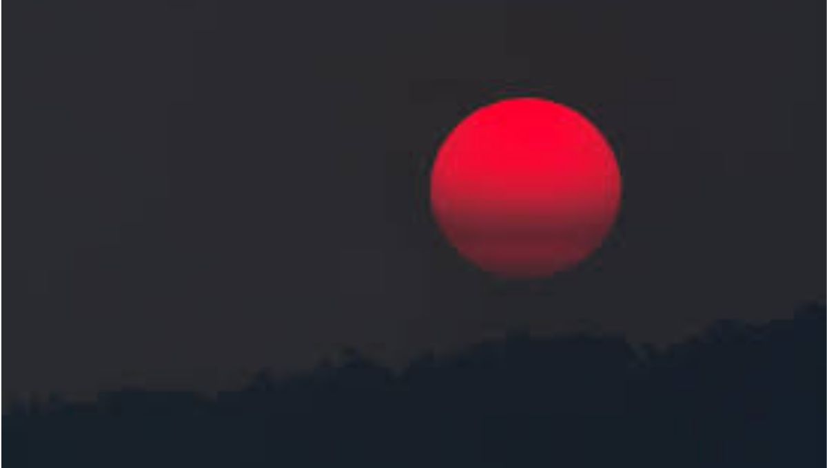 How Natural Events Like a Red Sun Shape Spiritual Beliefs