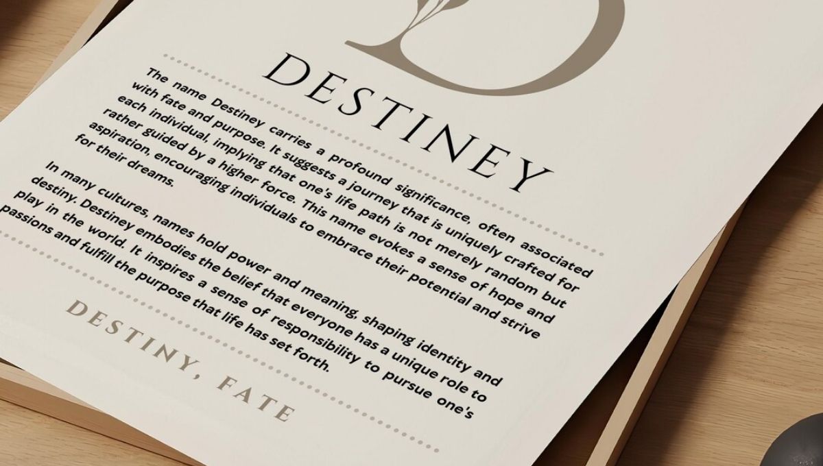 The Power of Names in Shaping Destiny