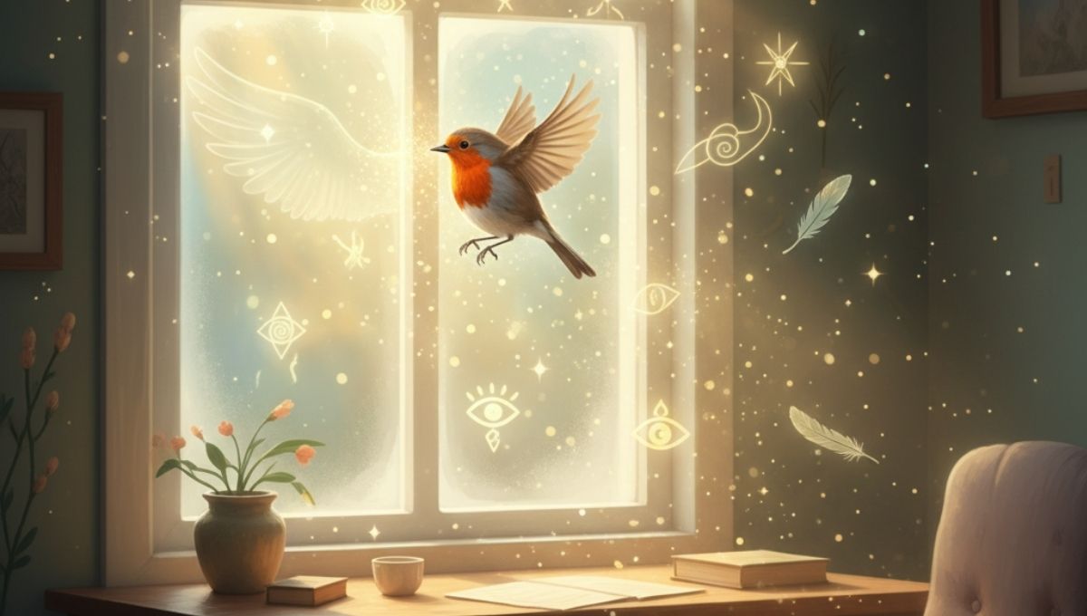 Bird Tapping on Window Spiritual Meaning