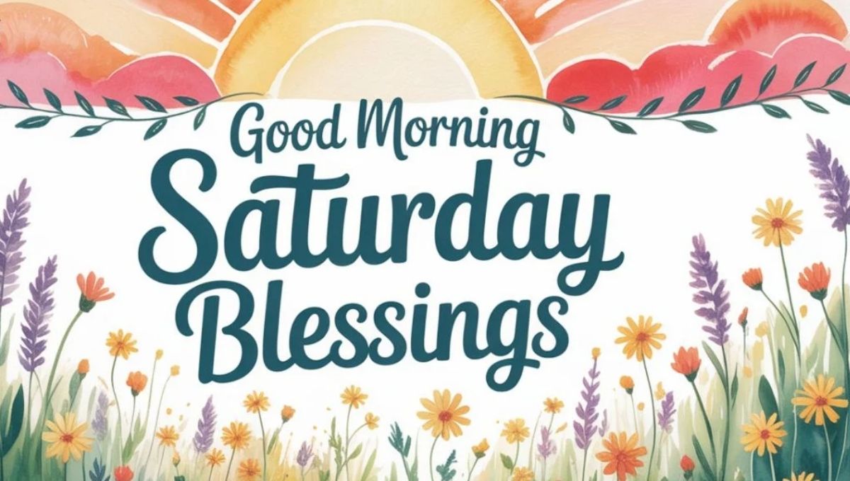 Morning Saturday Blessings to Start the Day Right
