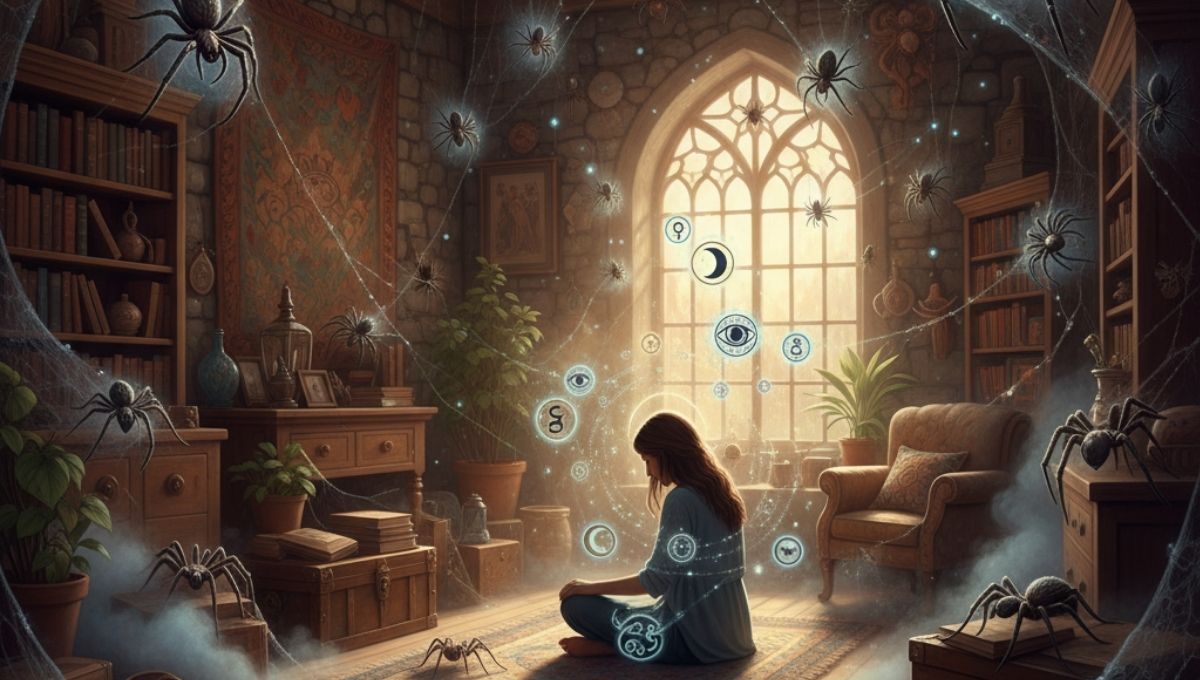 Seeing a Lot of Spiders in My House Spiritual Meaning