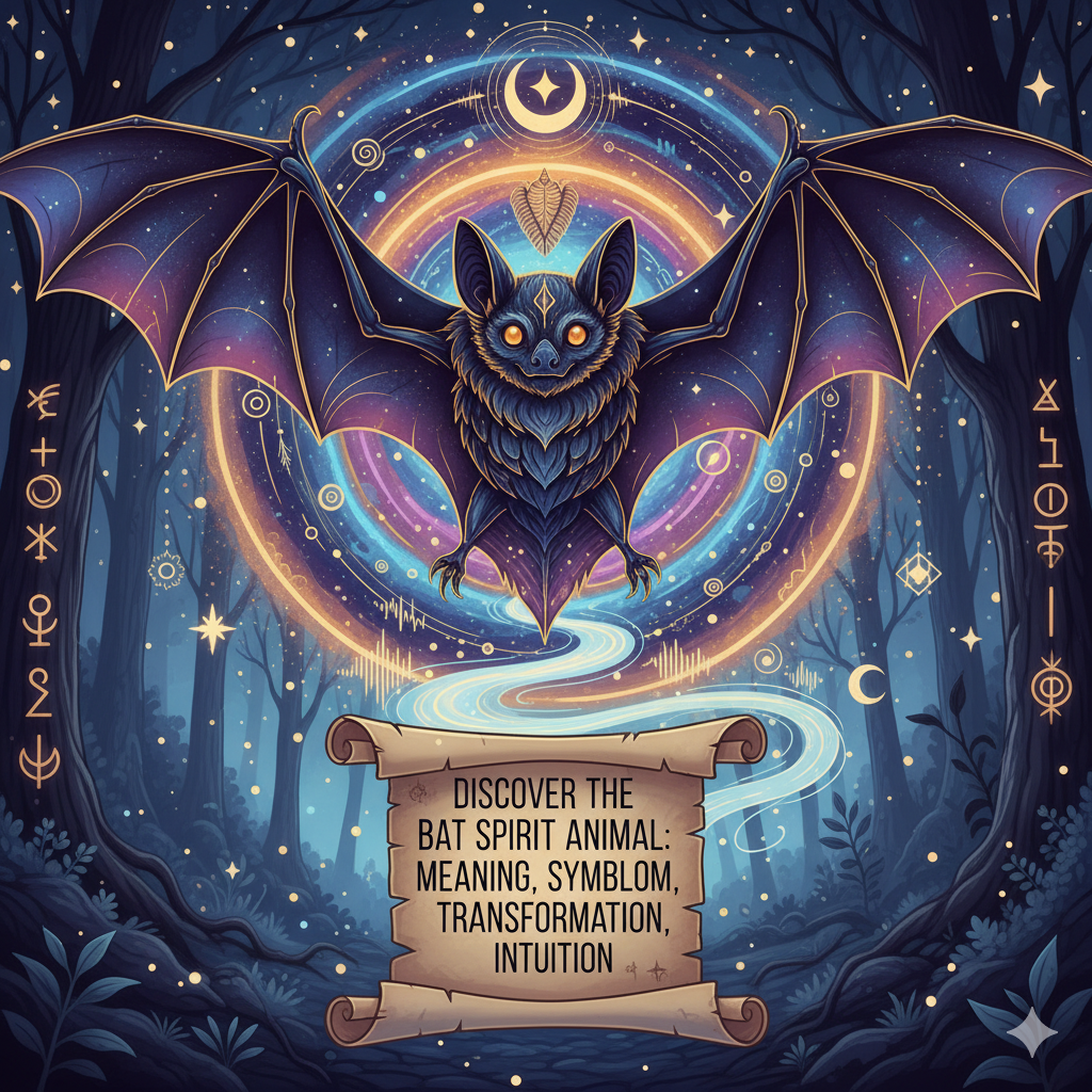 Bat Spirit Animal Meaning & Symbolism