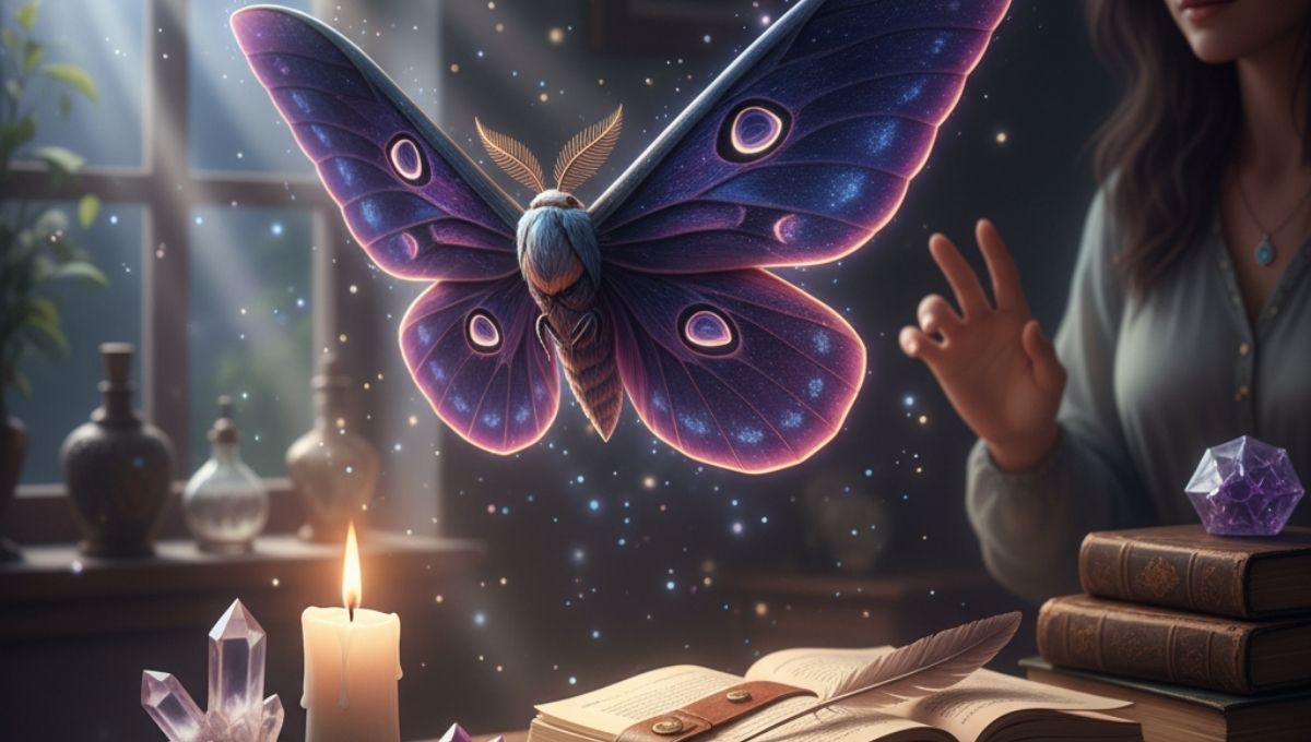 How to Interpret a Moth’s Visit Spiritually