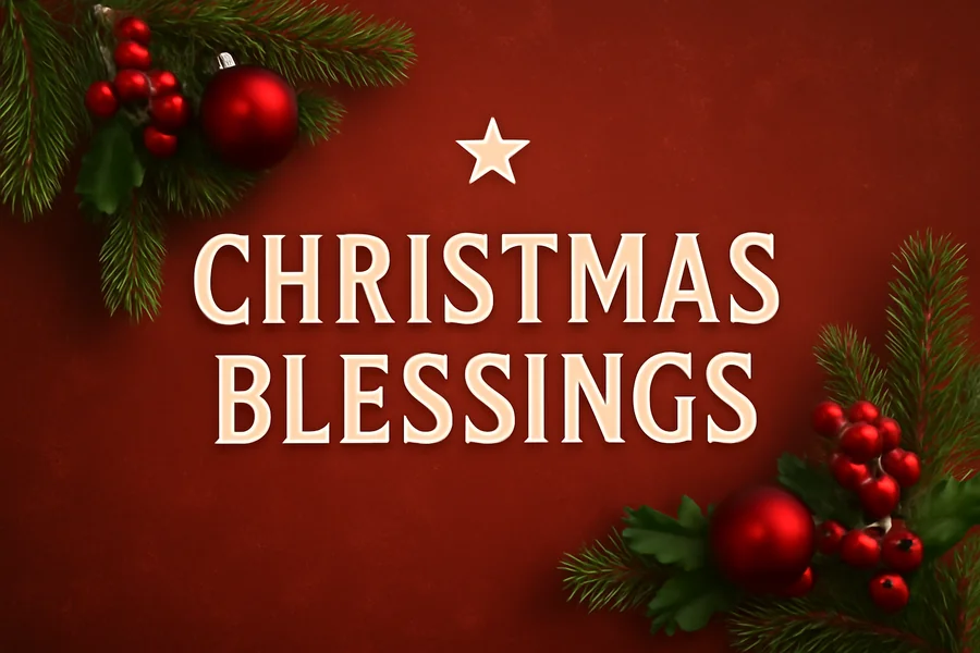 christmas blessings
